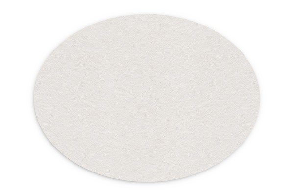 Bierdeckel blanko Oval 130x95 mm